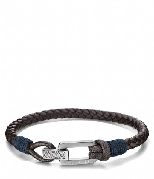 Tommy Hilfiger Armband Braided Bracelet Leather Brown (TJ2701011) Tommy Hilfiger Armband Braided Bracelet Leather Brown (TJ2701011)